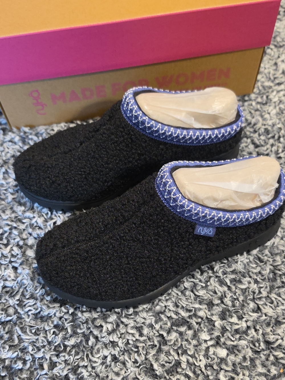 NIB Womens Ryka Stellar Cozy Clogs